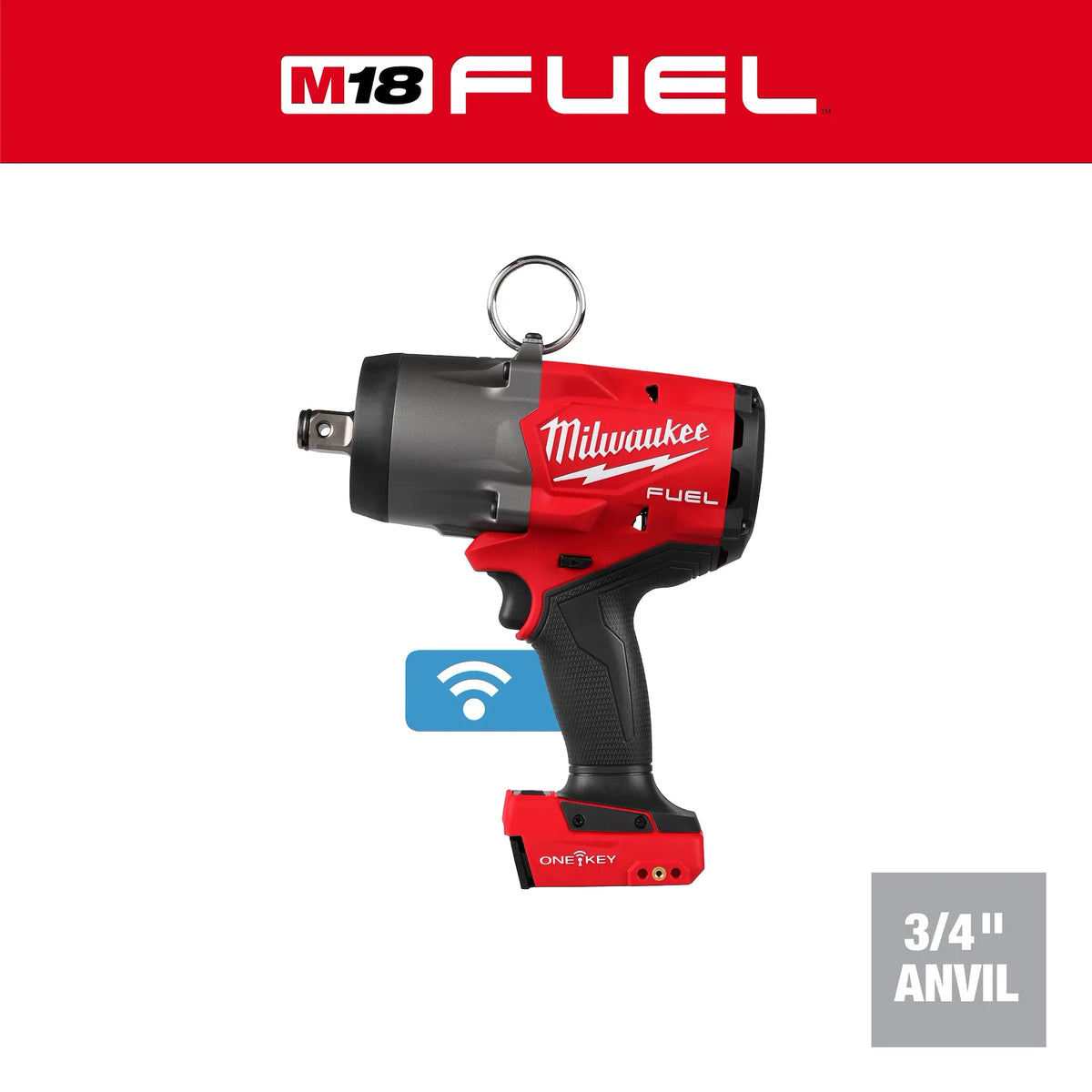 M18 FUEL™ 3/4" High Torque Impact Wrench with ONE-KEY™