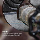 Channellock 440 12-Inch Tongue and Groove Straight Jaw