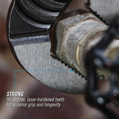 Channellock 440 12-Inch Tongue and Groove Straight Jaw