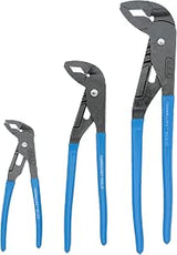 3 pc GripLock Plier Set