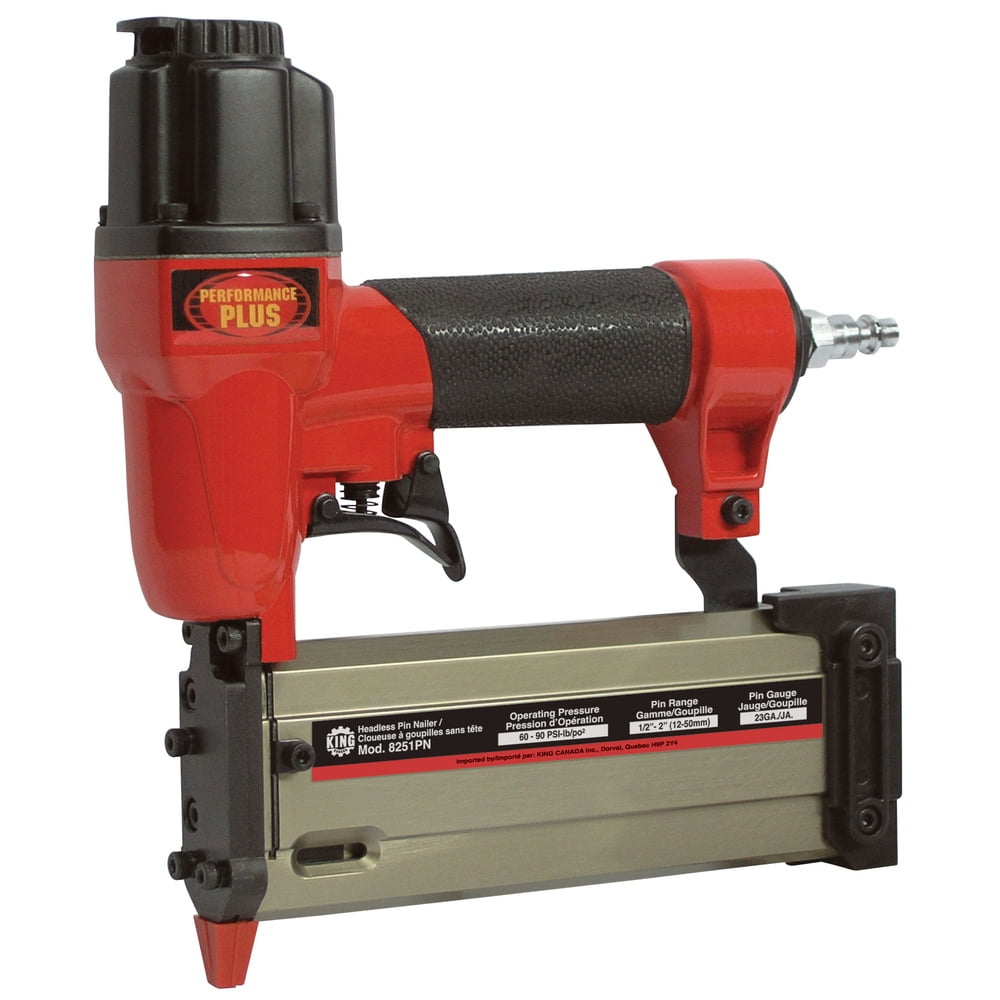 KING CANADA 8251PN 23 GA. HEADLESS PIN NAILER KIT