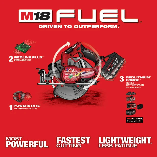 M18 FUEL 7-1/4” Circular Saw (Tool Only)