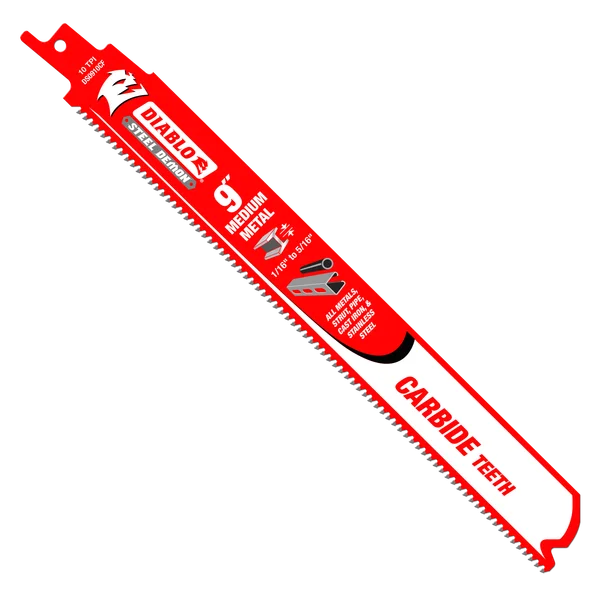 DIABLO DS0910CF3 9" DIABLO STEEL DEMAN MEDIUM METAL CARBIDE 3PK