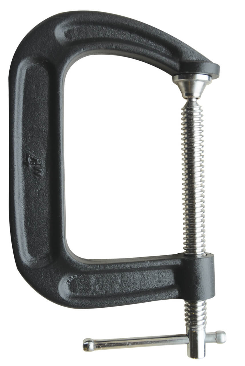 BESSEY CM40 Clamp, C-style, drop forged, 4 In. x 3-1/4 In., 1300 lb