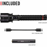XP40R 8000 Lumen Rechargeable Flashlight