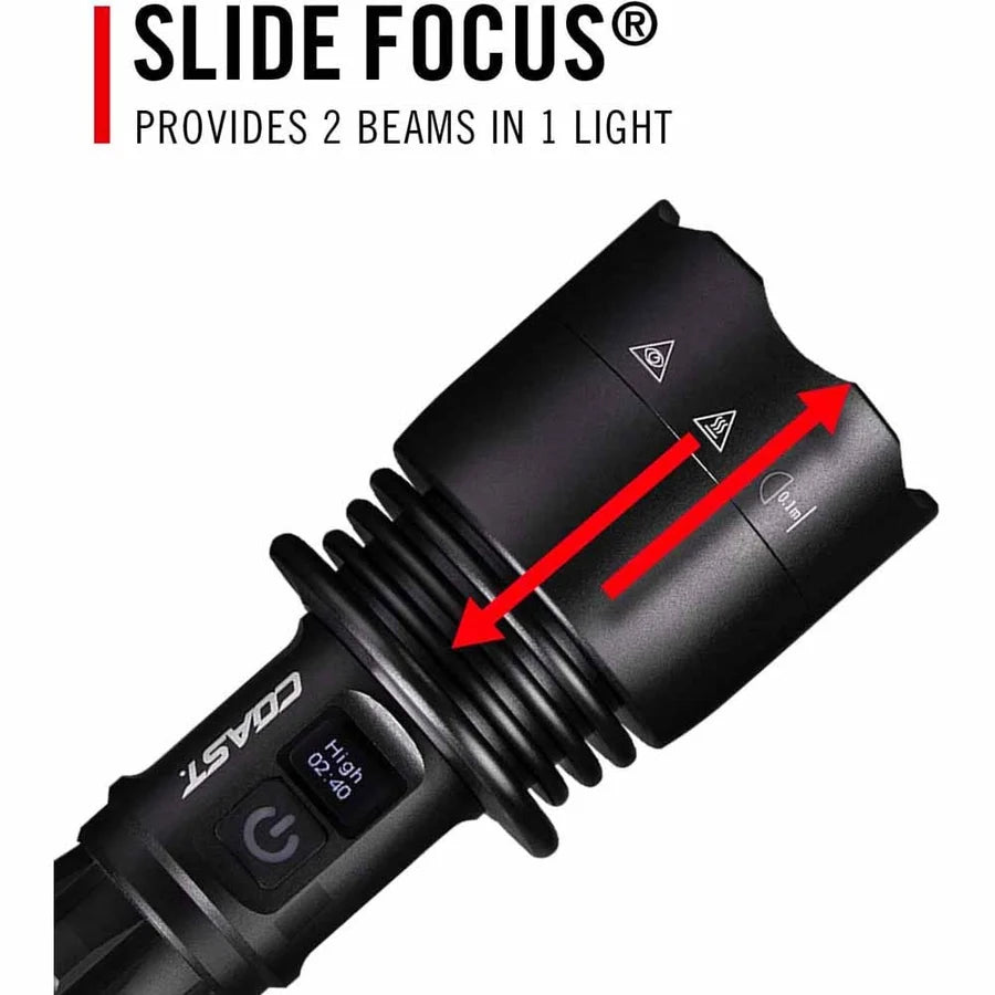 XP40R 8000 Lumen Rechargeable Flashlight