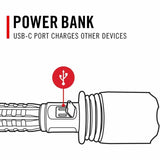 XP40R 8000 Lumen Rechargeable Flashlight