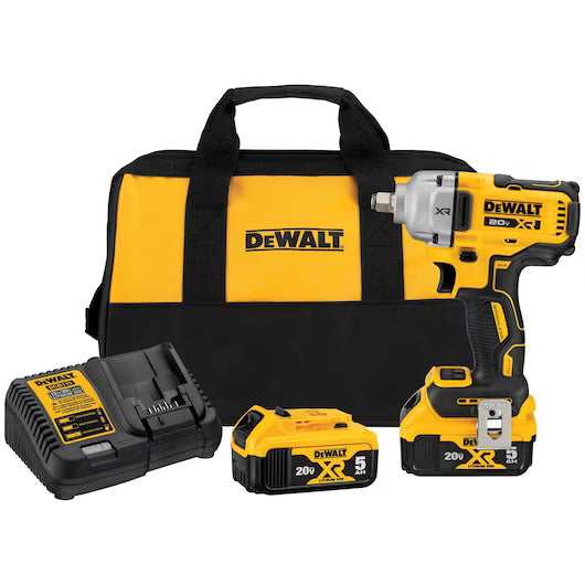 DEWALT DCF891P2 20V MID TORQUE IMPACT WRENCH KIT