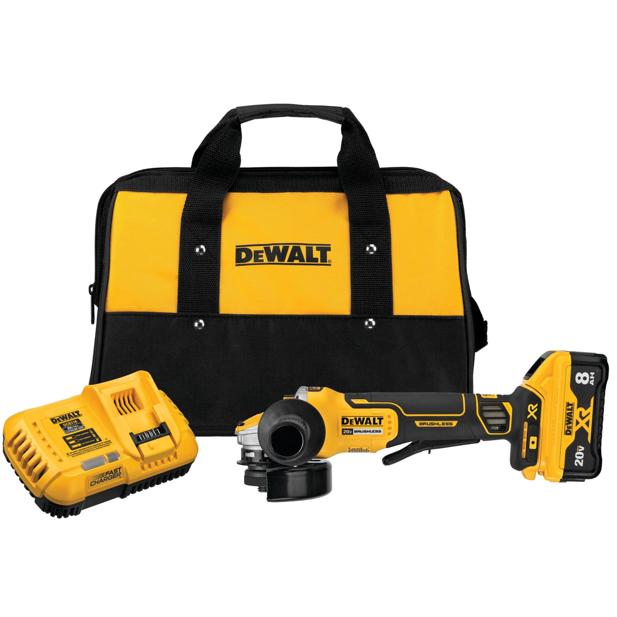 DEWALT DCG415W1 20V MAX POWER DETECT 5" GRINDER
