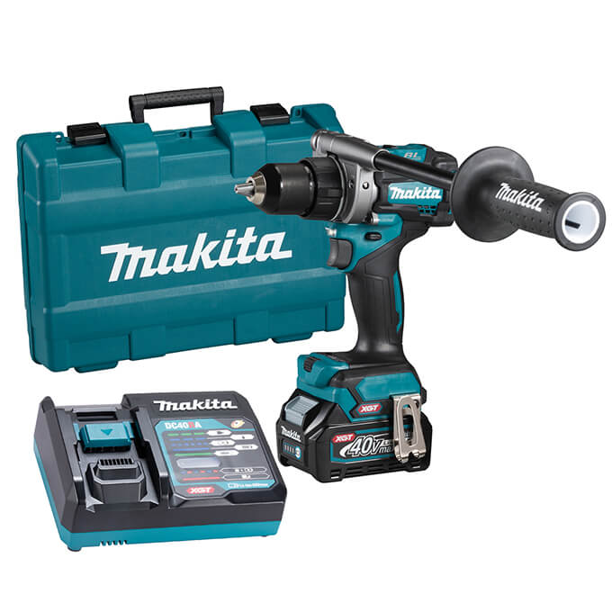 MAKITA DF001GM102 40V MAX XGT Li-Ion (4.0 Ah) 1/2” Drill / Driver Kit with Brushless Motor
