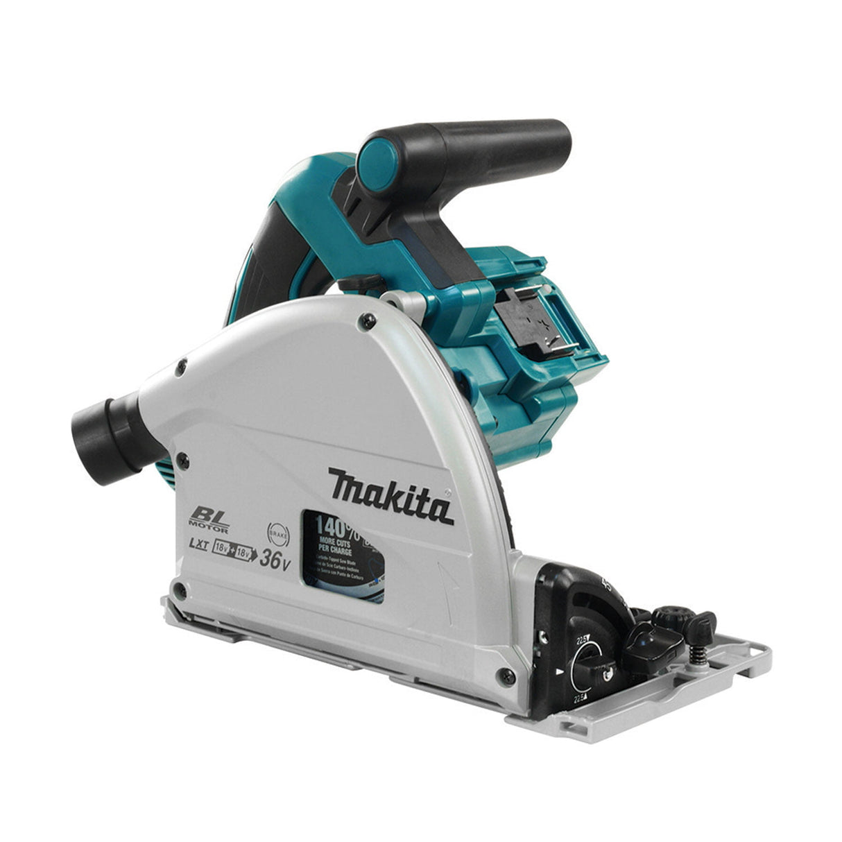 MAKITA DSP601ZJ 6-1/2" Cordless Plunge Cut Circular Saw with Brushless Motor & AWS (Tool Only)
