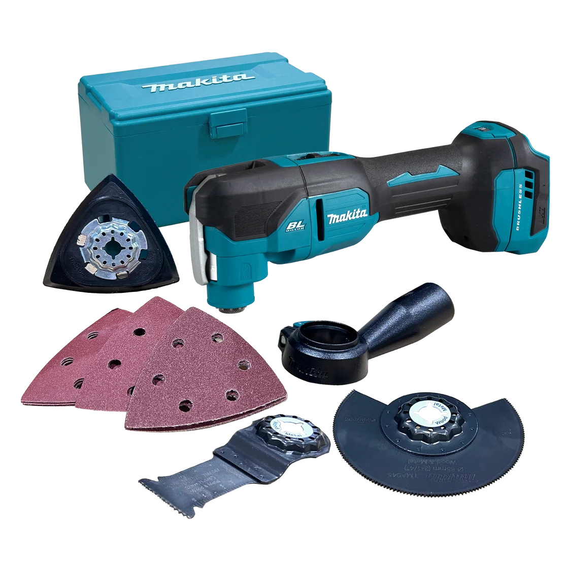 18V LXT BL Tool-less Multi Tool w/Accessory Kit, Tool Only