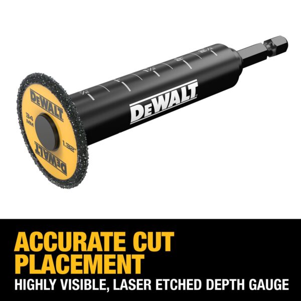 DEWALT Impact Connect Inside PVC Pipe Cutter DEWDWAIPCIR