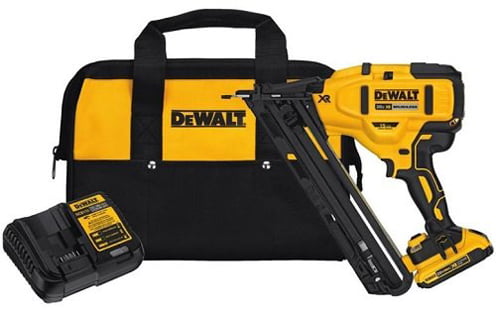 DEWALT-DCN662D1-20V MAX* XR 16 GA CORDLESS STRAIGHT FINISH NAILER KIT