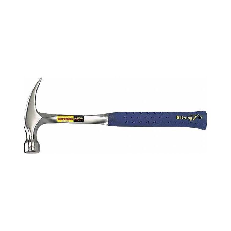 20 OZ Straight Claw Steel Hammer, Smooth Face