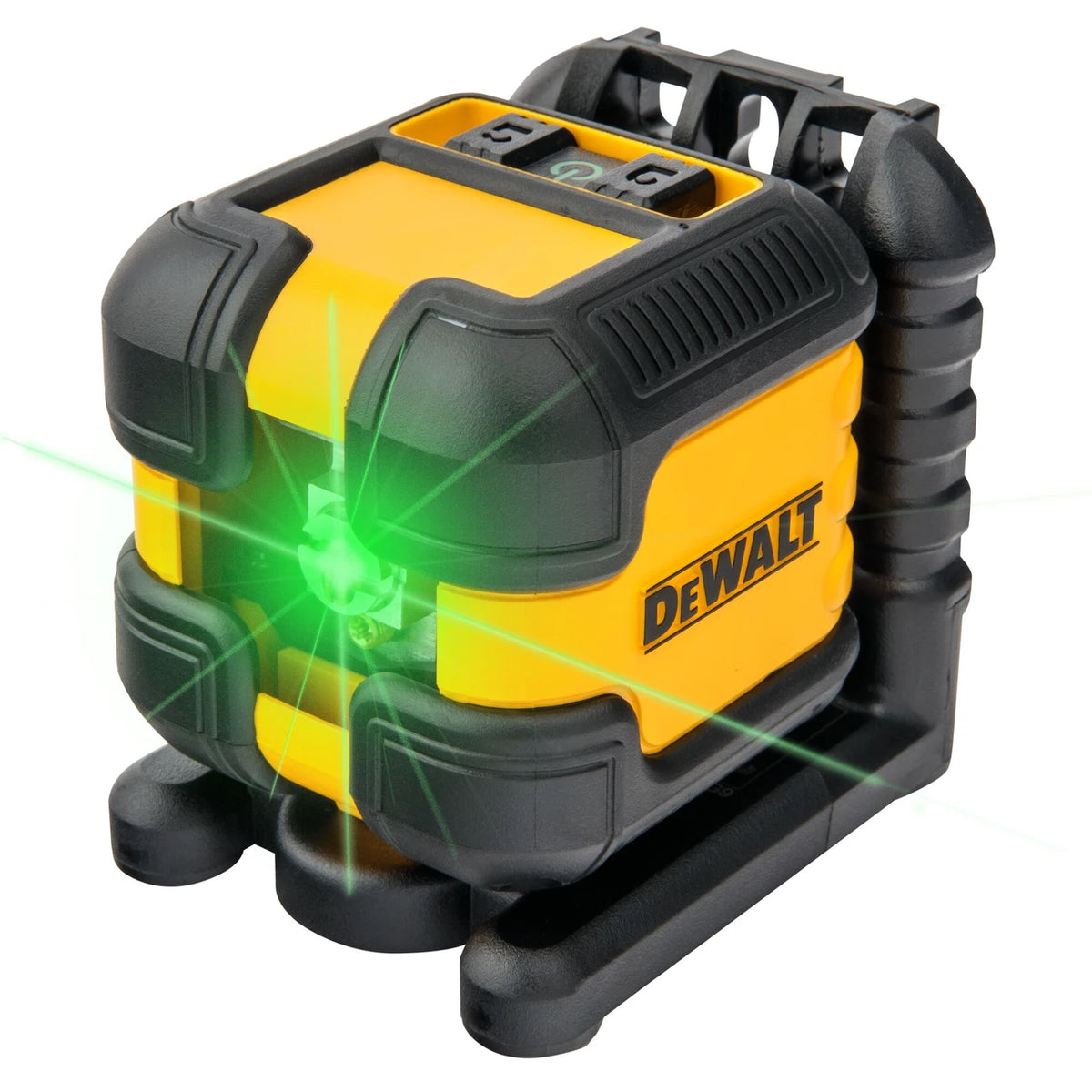 DEWALT 55 ft. Green Cross Line Laser Level – DW08802CG