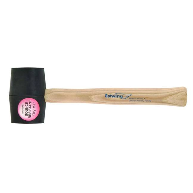Deadhead Rubber Mallet with Hickory Handle