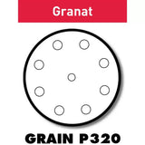 Grit Abrasives Granat D125 P320 GR/50