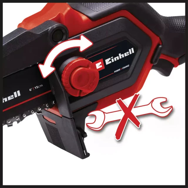 18V 6" Cordless Compact Pruning Chain Saw - BRUSHLESS