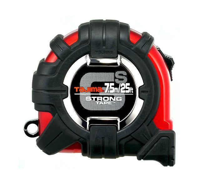 25ft/7.5m GS-LOCK Tape Measure with Hook & Compatible Clip