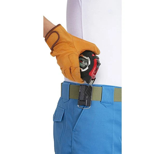 25ft/7.5m GS-LOCK Tape Measure with Hook & Compatible Clip