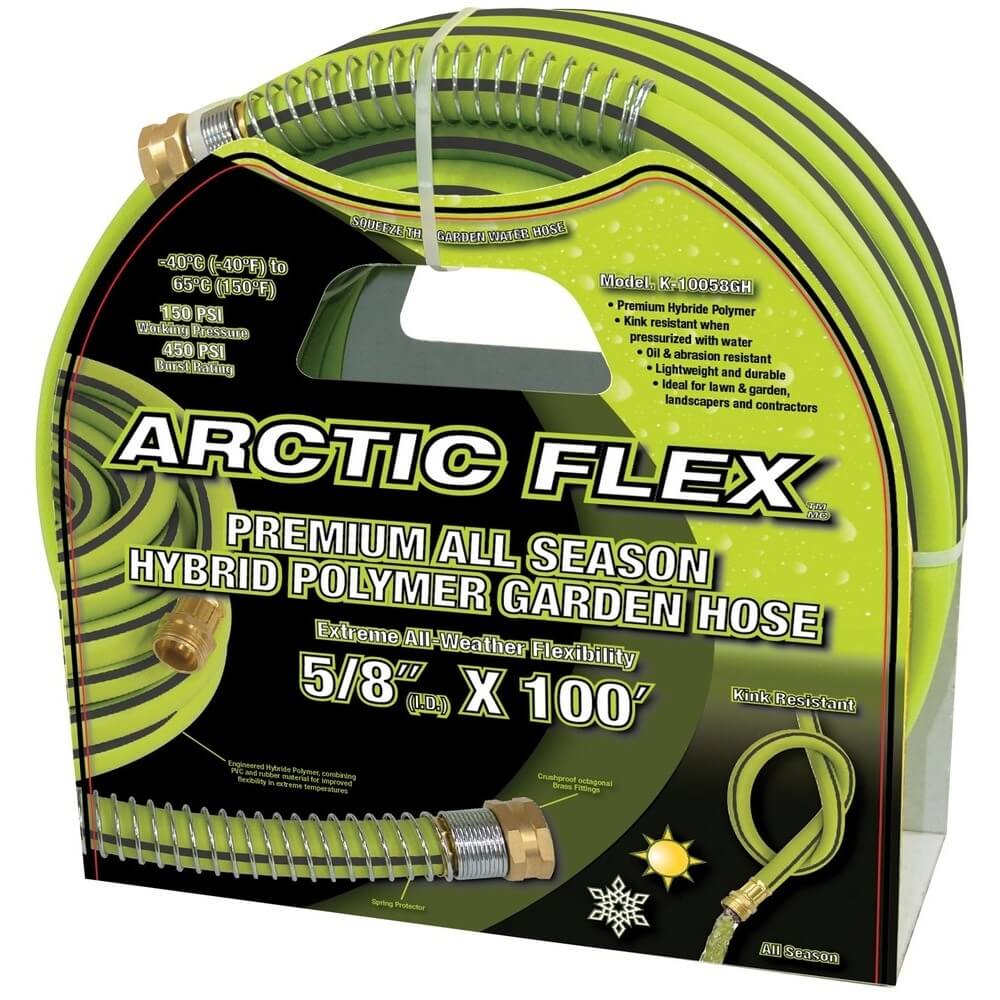 KING CANADA K-10058GH 5/8" X 100' PREMIUM HYBRID POLYMER GARDEN HOSE