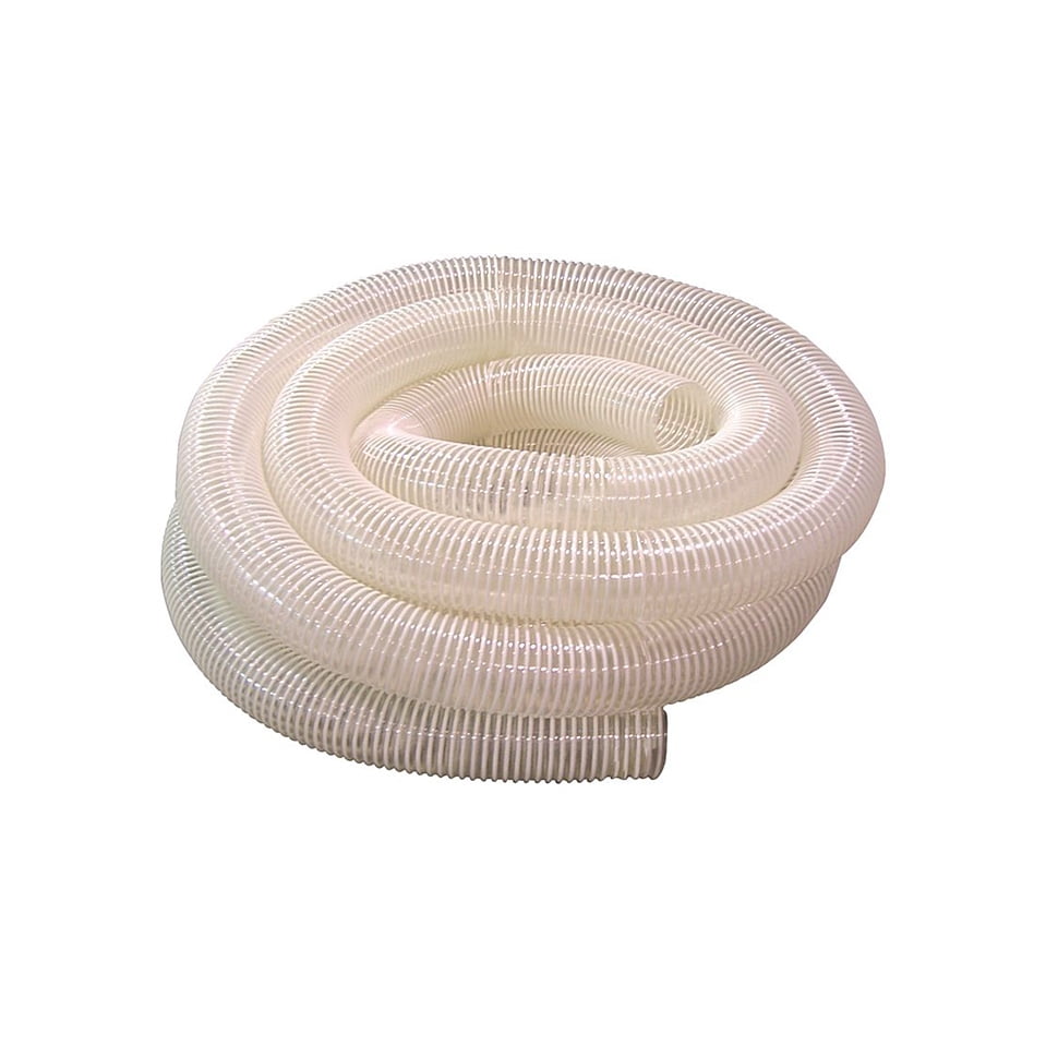 KING CANADA K-1033-50 4" X 50' CLEAR FLEXIBLE COLLAPSIBLE PVC HOSE