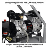 3 GALLON ULTRA-QUIET OIL-FREE AIR COMPRESSOR