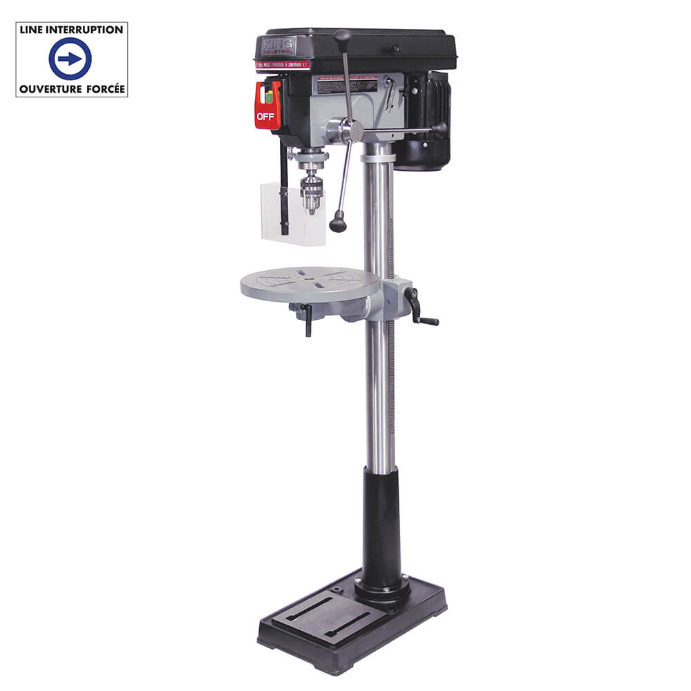 KING CANADA KC-118FC-LS 17" DRILL PRESS WITH SAFETY GUARD
