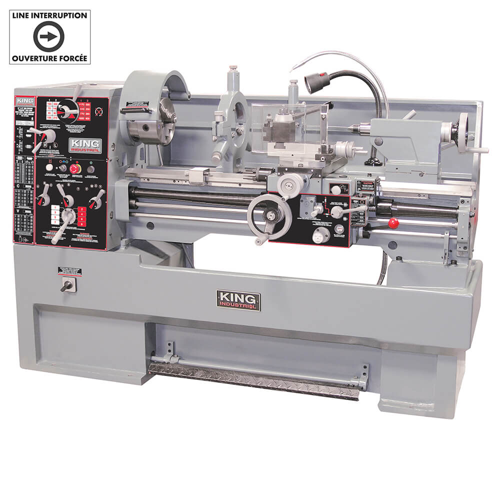 KING CANADA KC-1640ML/KM-055 16" X 40" HIGH PRECISION TOOLROOM METAL LATHE WITH TAPER ATTACHMENT