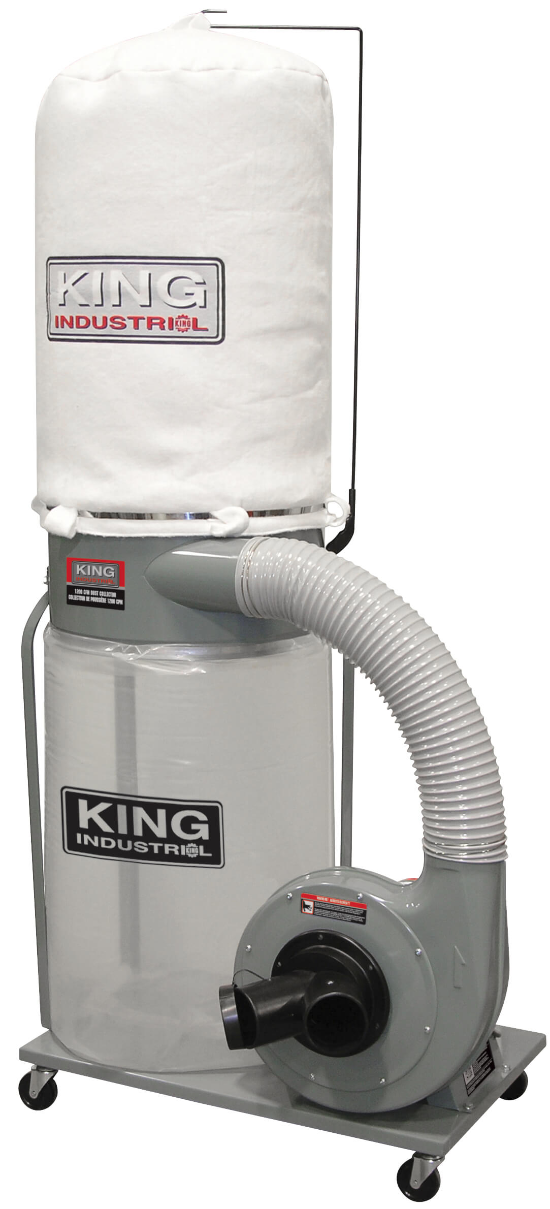 KING CANADA KC-3105C 1200 CFM DUST COLLECTOR
