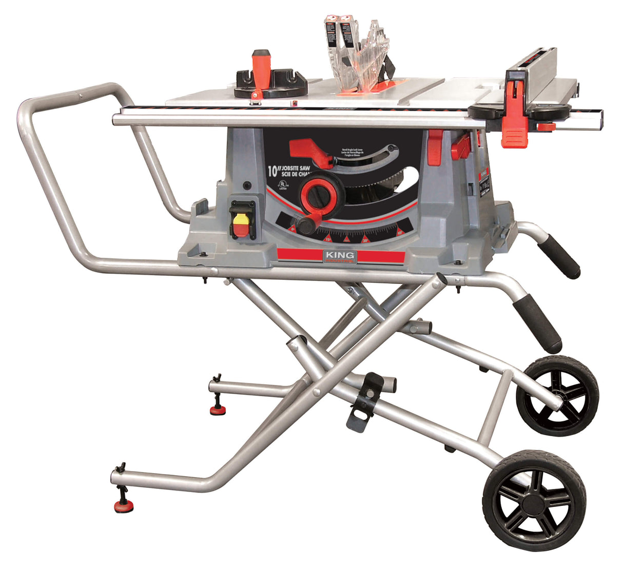 KING CANADA KC-5100NS 10" JOBSITE SAW WITH FOLDING STAND