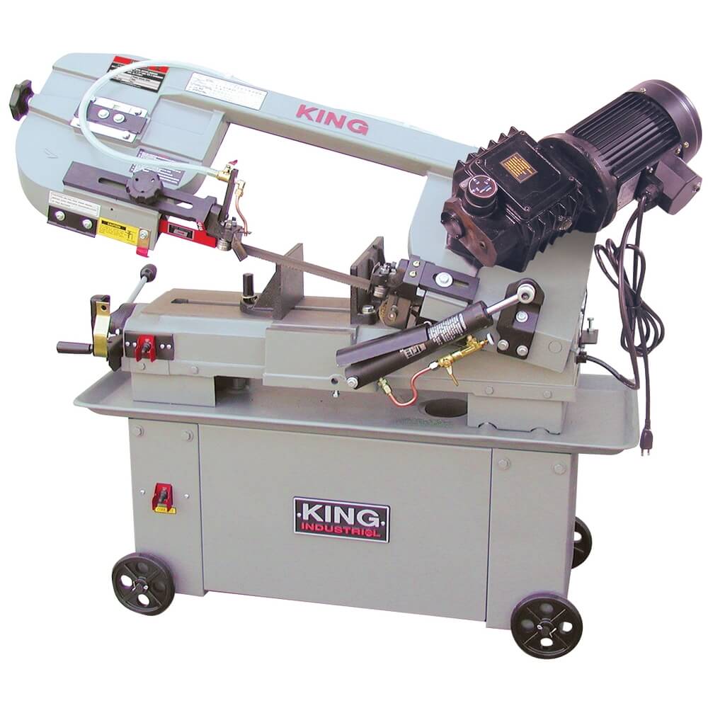 KING CANADA KC-712GH-5  7" X 12" METAL CUTTING BANDSAW WITH GEAR DRIVE