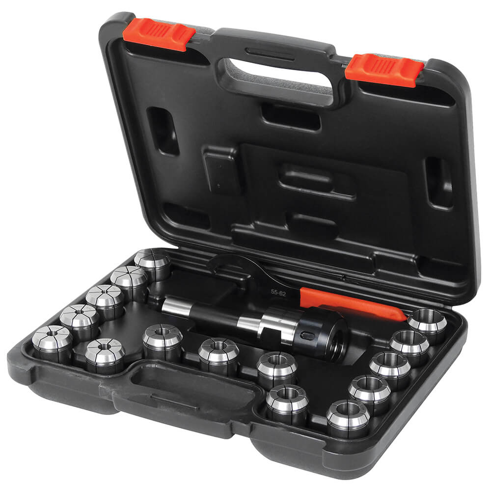 KING CANADA KCS-R8-15 18 PC. COLLET SET (R8)