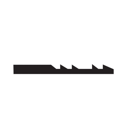 BLADES 5" PLAIN END DOUBLE TOOTH (12 PC)