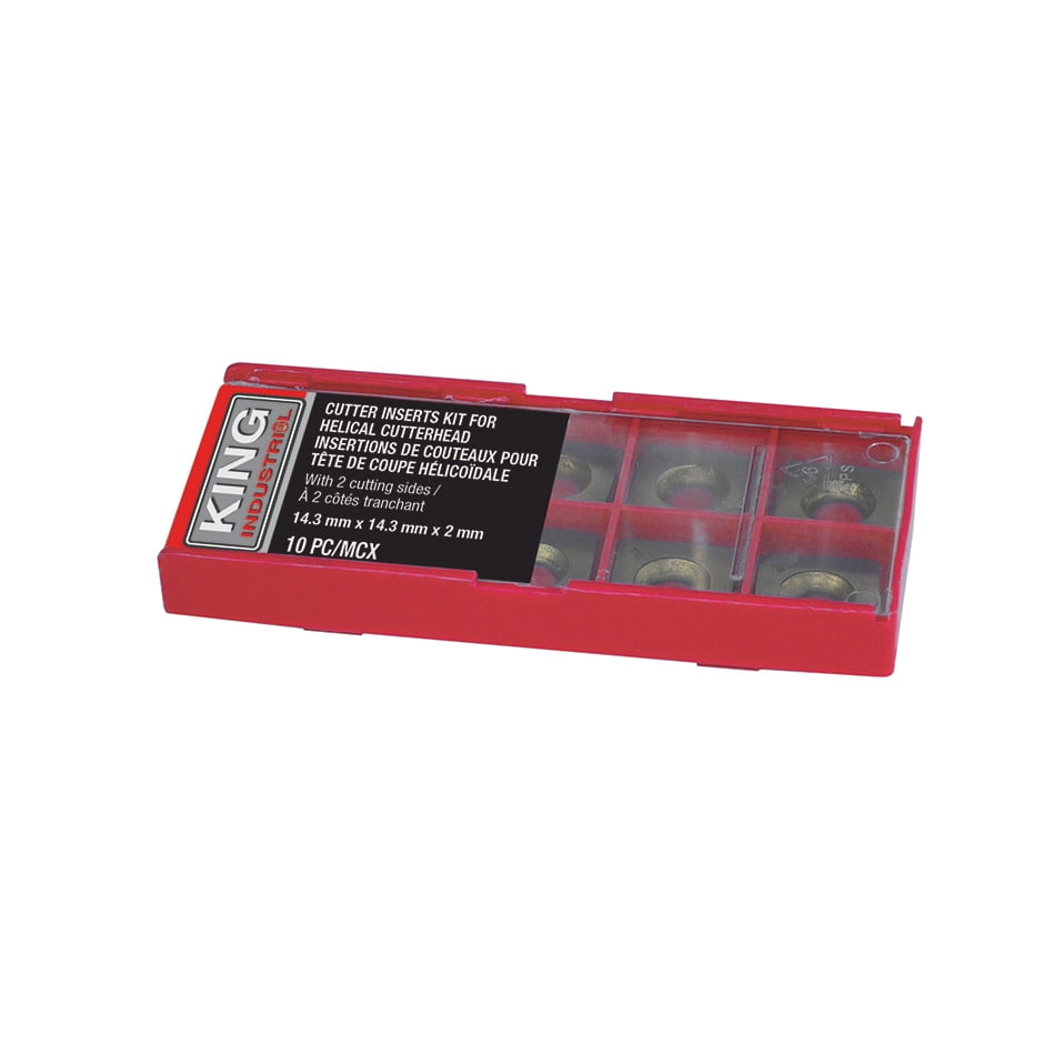 KING CANADA KW-204 10 PC. CUTTER INSERTS KIT