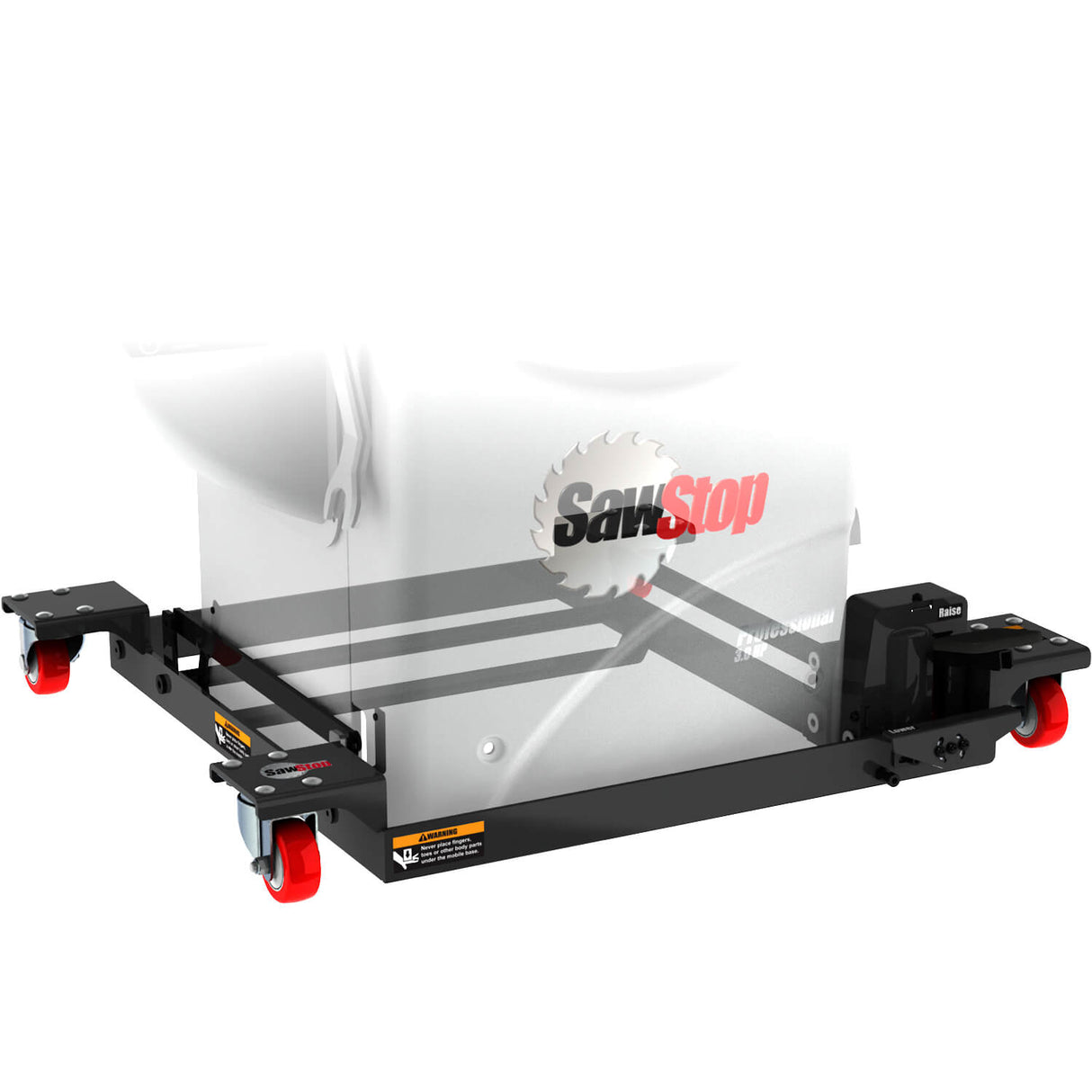 SawStop MB-PCS-IND Industrial Cabinet Saw Mobile Base W/PCS Conversion Kit