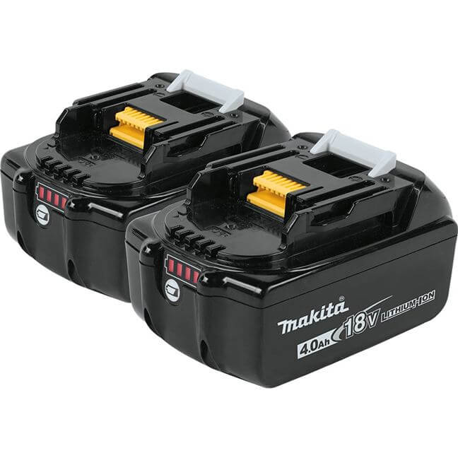 MAKITA 196406-9 18V 4.0 Ah Li-Ion Battery BL1840B (2 PK)