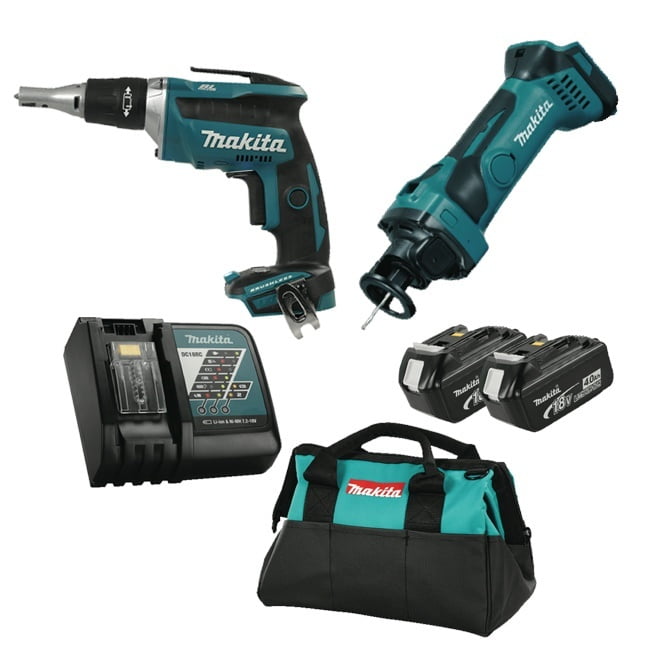 MAKITA DLX2089M 18V (4.0 Ah) LXT 2 Tool Combo Kit