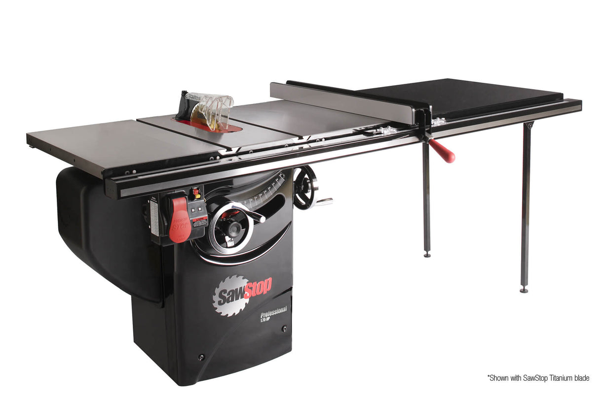SawStop PCS175-TGP252 Professional Cabinet Saw with 52" T-Glide Fence Assembly