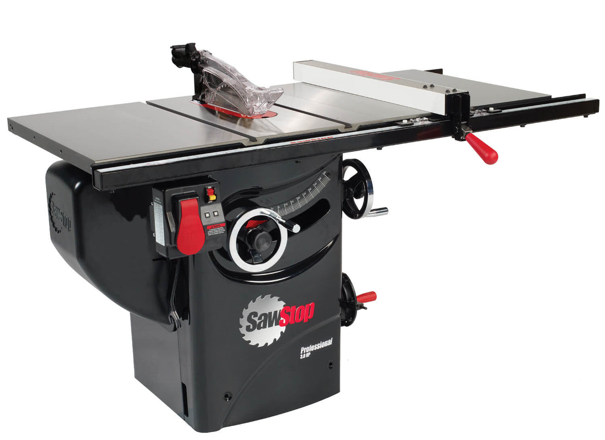 SawStop PCS31230-PFA30 Professional Cabinet Saw with 30" Premium Fence Assembly