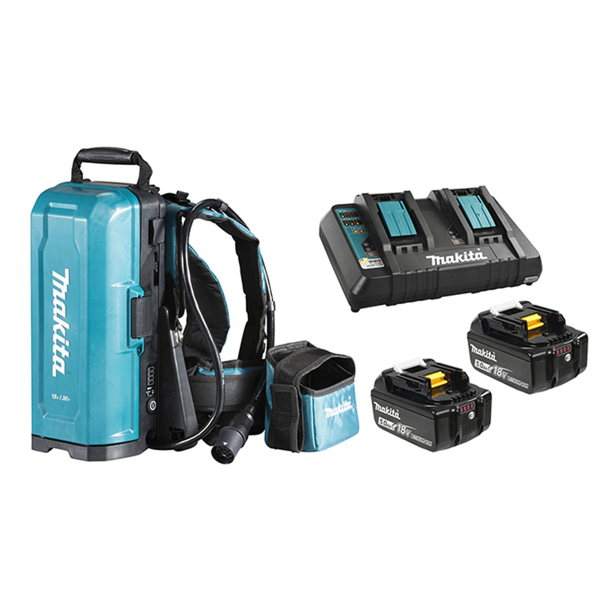 MAKITA PDC01X2 18Vx2 / 18V LXT Portable Backpack Power Supply