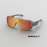 Hyspecs REVS SIGMA 8K Safety Glasses – Sahara Frame, Red Lens