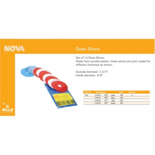 DIMAR S14 SHIM SET