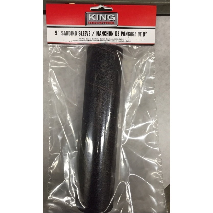 KING CANADA SL-915-120 9" X 1-1/2" -120 GRIT WOOD SANDING SLEEVE