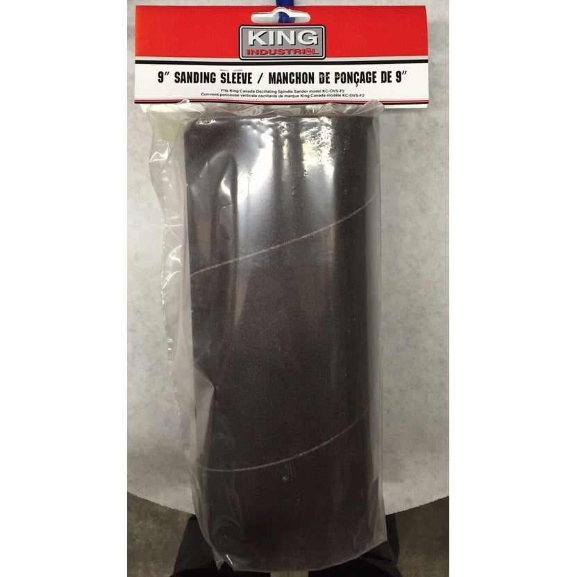 KING CANADA SL-940-120 9" X 4" -120 GRIT WOOD SANDING SLEEVE