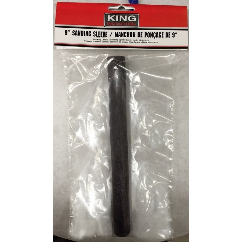 KING CANADA SL-934-120 9" X 3/4" -120 GRIT WOOD SANDING SLEEVE