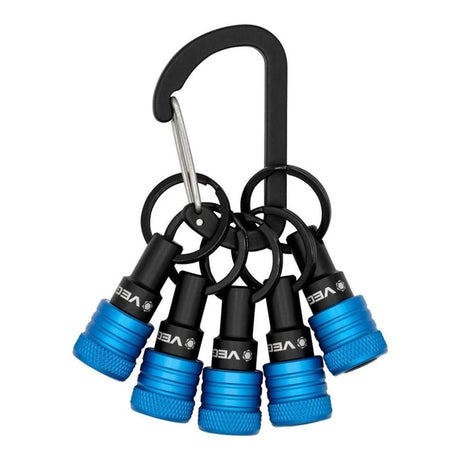 Keychain Bit Holder, 5-Piece