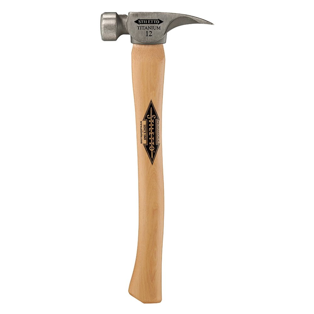 STILETTO® TI12SC 12oz Smooth/Curved Hickory