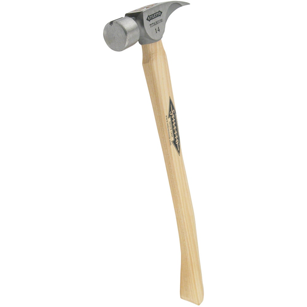 STILETTO®  TI14SC 14oz Titanium Smooth Face / Curved 18" Framer